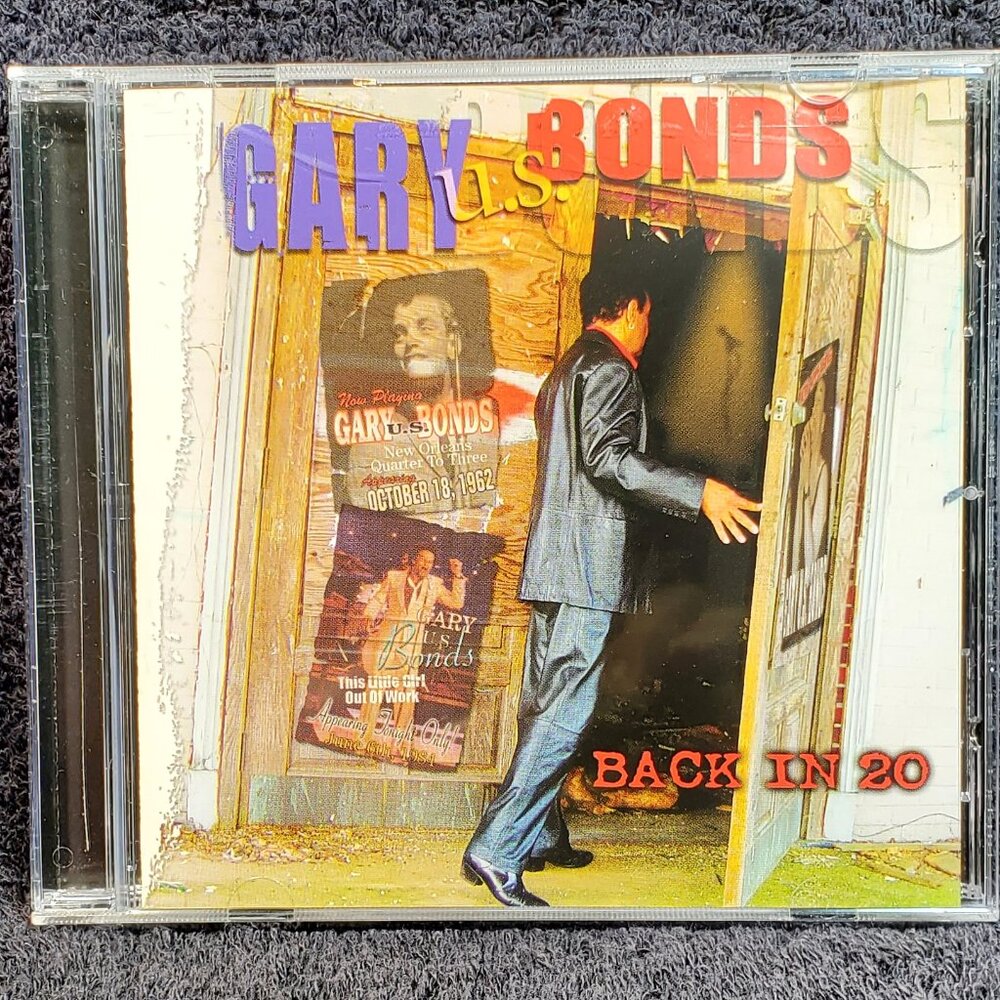 VINTAGE GARY U.S. BONDS...BACK IN 20...COMPACT DISC...2004